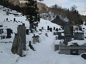 English: A graveyard in Nagano prefecture, Japan
