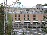 The 204-MW Rapide-Blanc generating station, on Quebec's Saint-Maurice River (1934)