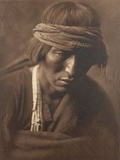 Hastobiga, a Hataalii photographed in 1904 by Edward S. Curtis Hastobiga, Navaho Medicine man.jpg