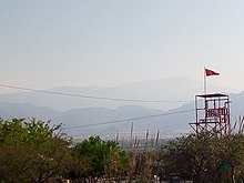 Haze in Monterrey, Mexico, during grassland fires Haze in Mountains.jpg