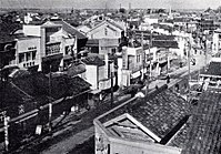 本町通り（1950年撮影）