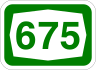 Route 675 shield}}