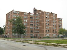 Ida B. Wells Public Housing, le bâtiment du 511 E Browning Av. à Chicago