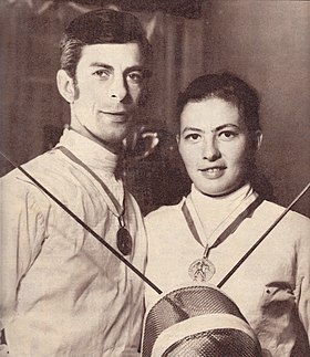 Ileana Gyulai et Ion Drîmbă, années 1960.
