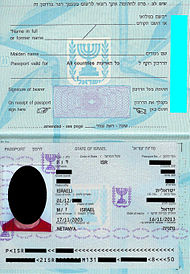 Israeli Passport Stamp
