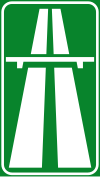 Italian Autostrada symbol