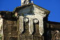 Details of the facade pediment