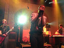 Манекен Джека выступает в клубе 9:30 в Вашингтоне, округ Колумбия, февраль 2012 г.