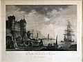 Deuxième vue du Port de Livourne, 1810, Musée d'Art et d'Histoire de Genève.