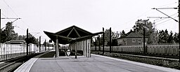 Kløfta station, 36,5 km nordost om Oslo