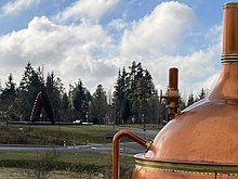 Ambiente vor der Badischen Staatsbrauerei Rothaus