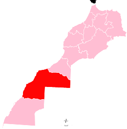 Laâyoune-Sakia El Hamra – Localizzazione