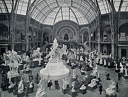 Szobor kiállítás 1900