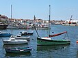 Port Olona, le port de commerce des Sables-d'Olonne en Vendée. Il a été construit en 1979 puis terminé en 1988. En 1989, Port Olona accueille la première édition du Vendée Globe. Depuis, c’est le point de départ et d’arrivée de cette course qui a lieu tous les quatre ans.