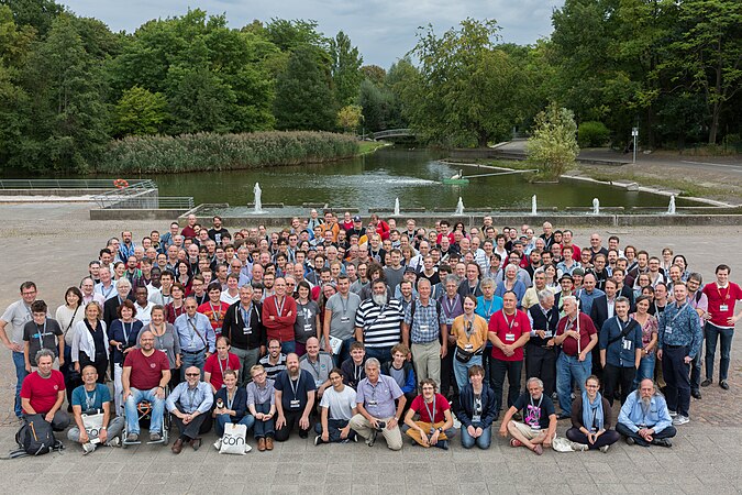 Group photo of participants of WikiCon 2016