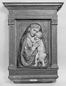 ドナテッロ派『聖母子』15世紀 メトロポリタン美術館所蔵[6]