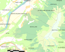 Bonvillard - Localizazion