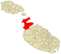 Mellieħa na mapě