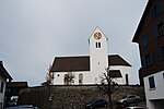 Römisch-katholische Pfarrkirche St. Michael und Pfarrhaus