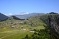 Omalo, Hauptort vo dr historischè Region Tusheti, Juli 2007