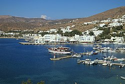 Veduta del golfo di Gialos