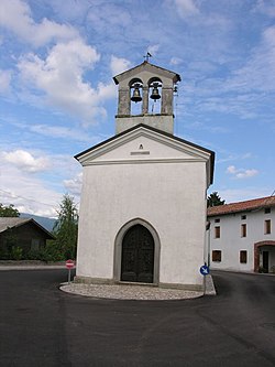 Skyline of Povoletto