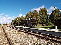 Reola railway station in Tõõraste.