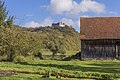 Vista do castelo Bieberstein (hoxe en día un internado).