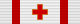 Лента планка медали за заслуги Красного Креста (Таиланд) .svg