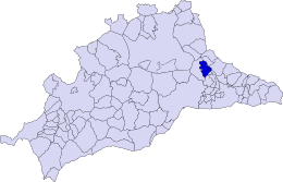 Riogordo - Localizazion