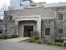 Robarts Research Institute is a medical research facility at Western's campus. More than 600 people conduct basic and clinical research at the facility. Robartsri2.jpg