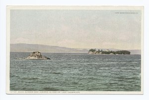 Рок-Дандер и остров можжевельника, озеро Шамплейн, штат Вирджиния (NYPL b12647398-75775) .tiff