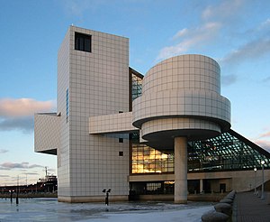 English: The Rock and Roll Hall of Fame, Cleve...