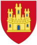 Королевский герб Кастилии (1214-15 века) .svg