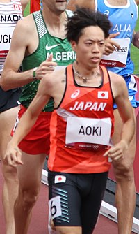 Ryōma Aoki bei den Olympischen Sommerspielen 2021 in Tokio