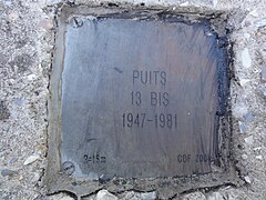 Puits no 13 bis, 1947 - 1981.