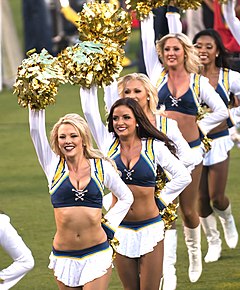 San Diego Chargers cheerleaders 20090904