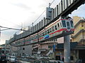 Shōnan Monorail near Ōfuna Station