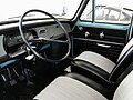 interior do Škoda 1000 MB de Luxe, modelo 1969