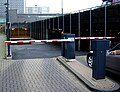 Slagboomsysteem bij parkeerkelder