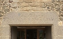 foto de la pedra granita del sobrellinda «Ponsjoan i paiès» «1723»