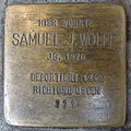 Stolperstein für Samuel J. Wolff
