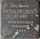 Stolperstein für Mathilde Loeser, Kusel