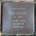 Stolperstein für Max Kosses