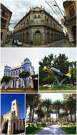 Een collage van Tarija