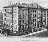 Das neue Taubstummeninstitut, 1916 Mineralogisches Institut