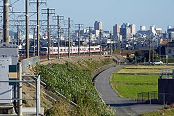 Skyline of Toyohashi City