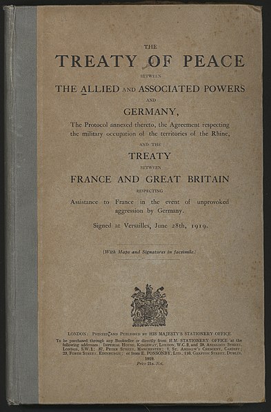 File:Treaty of Versailles, English version.jpg