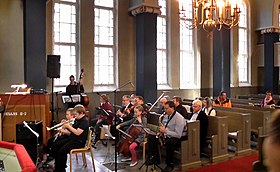 Messe de Thomas dansl'église d'Ylämaa à Tampere.