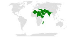 Distribución de V. orientalis[1]​[2]​[3]​[4]​